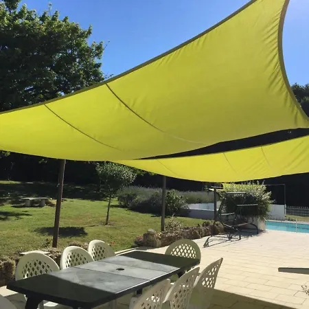 度假居 Spacious Holiday In Sauvant With Private Pool 圣索旺